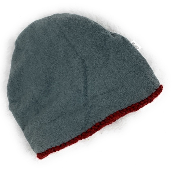 Cozy Red Knit Beanie - Picture 5 of 6